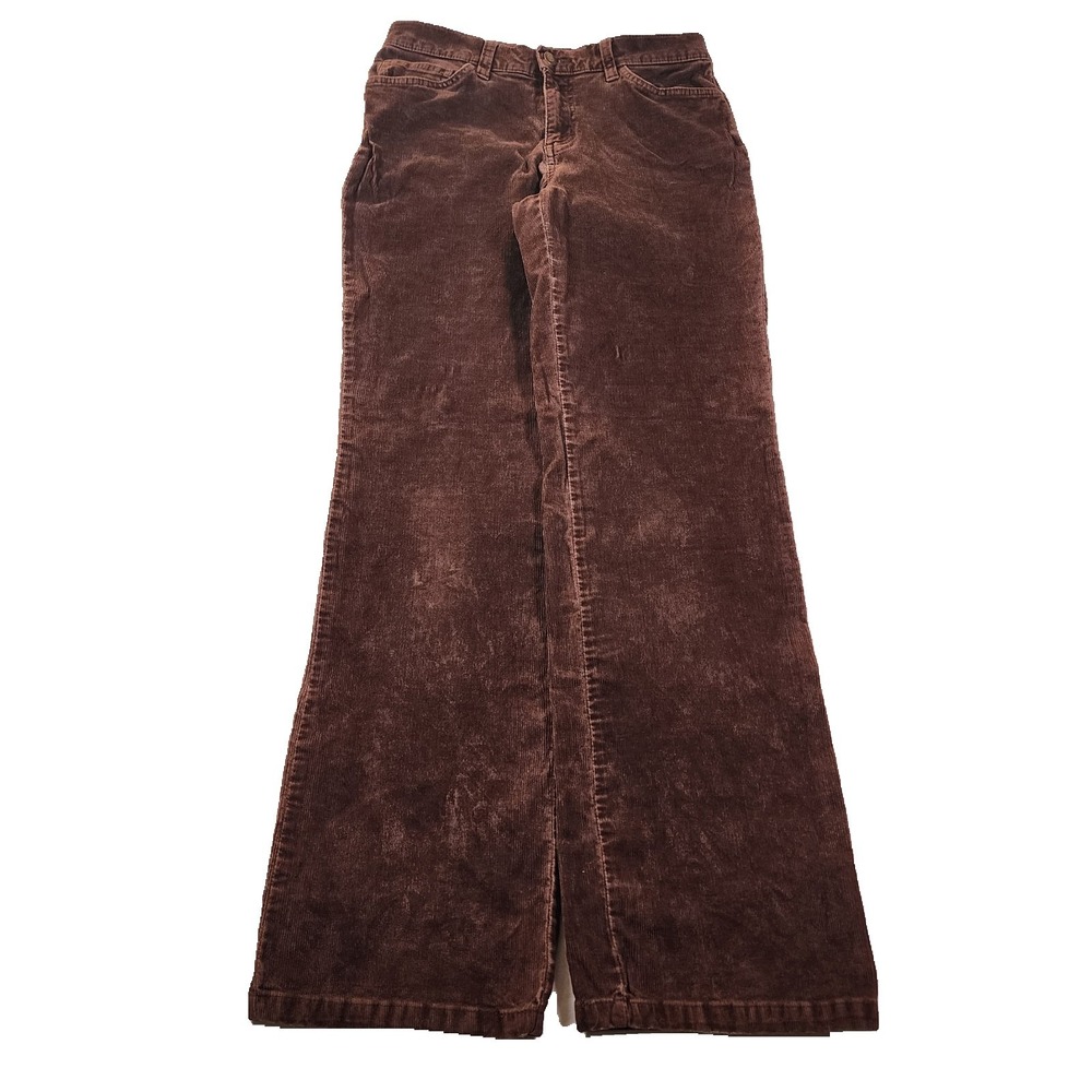 Y2K Sonoma Pants Womens W28 4 Avg Corduroy Low Rise Baggy Straight Wide Leg